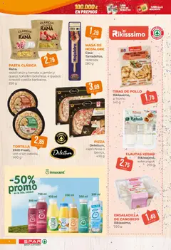 Vista previa Spar folleto válido desde el 03.10.2025 | Página: 7 | Productos: Ensaladilla, Pizza, Pasta, Horno