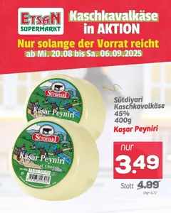 Vorschau von dem Prospekt - ETSAN Flugblatt gültig ab 20.08.2025