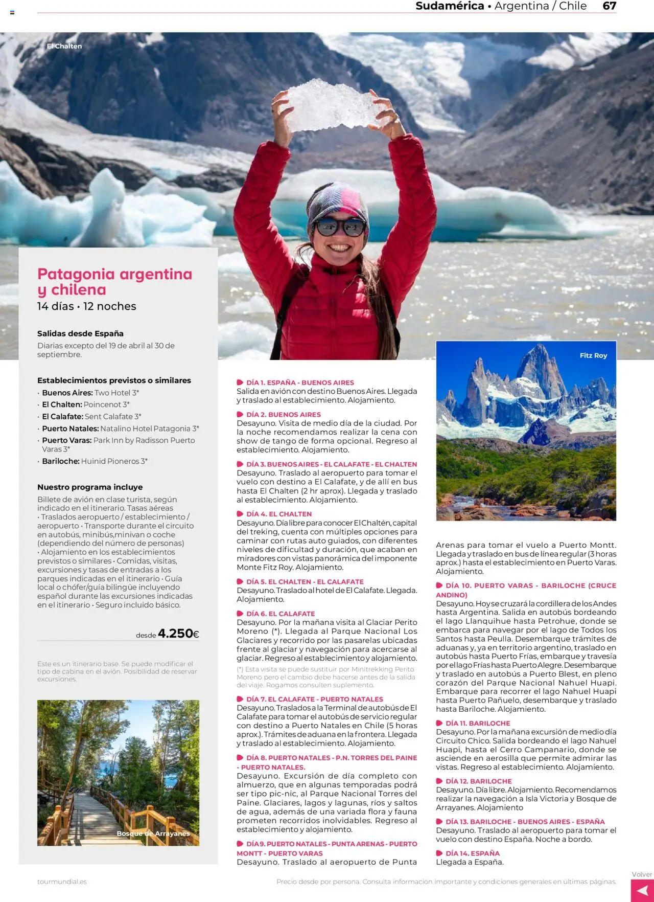 Viajes El Corte Inglés Centroamérica y Sudamérica │ válido desde el 01.01.2025 | Página: 67 | Productos: Navegación