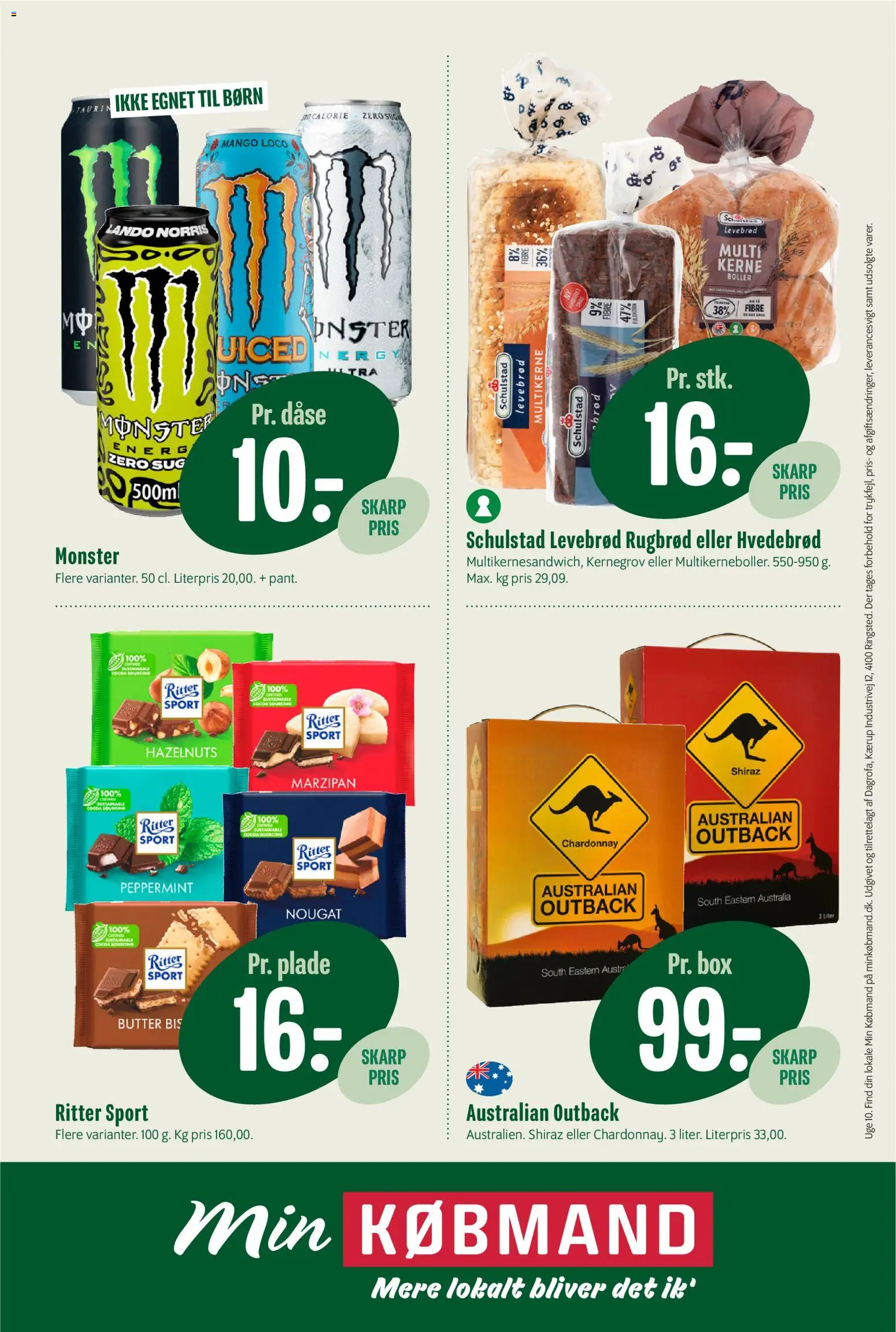 Min Købmand tilbudsavis – gyldig fra 27.02.2026 | Side: 13 | Produkter: Mango, Rugbrød, Nougat