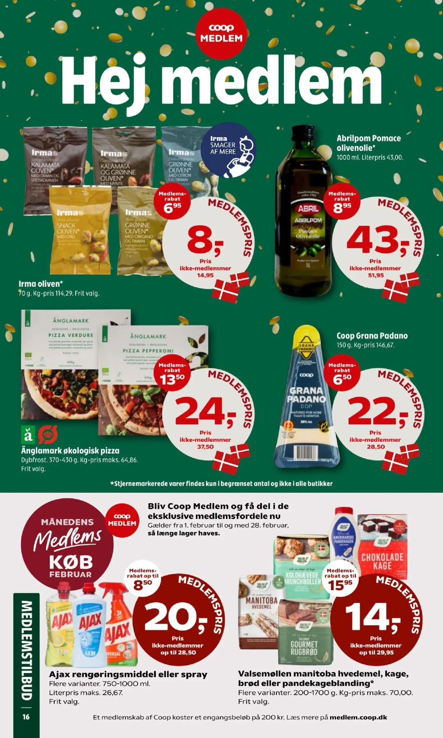Coop 365 tilbudsavis – gyldig fra 05.02.2026 | Side: 18 | Produkter: Rugbrød, Oliven, Oregano, Timian