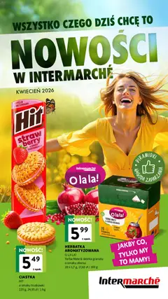Pogląd oferty "Intermarche gazetka - Nowości" - ważna od 08.04.2026
