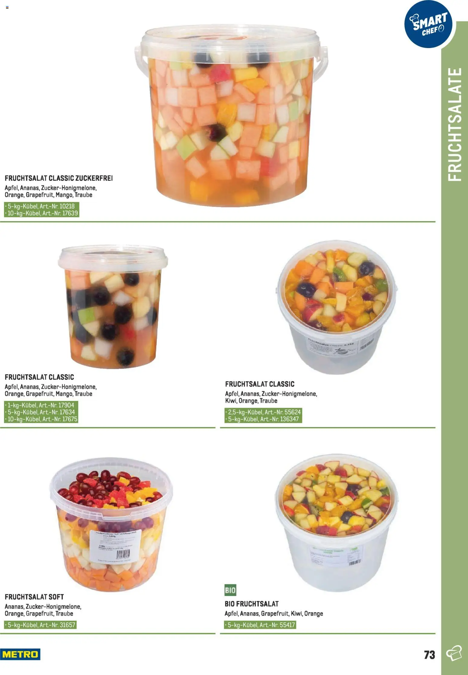 Metro angebote - Smart Chef Obst & Gemüse gültig ab 26.03.2026 | Seite: 73