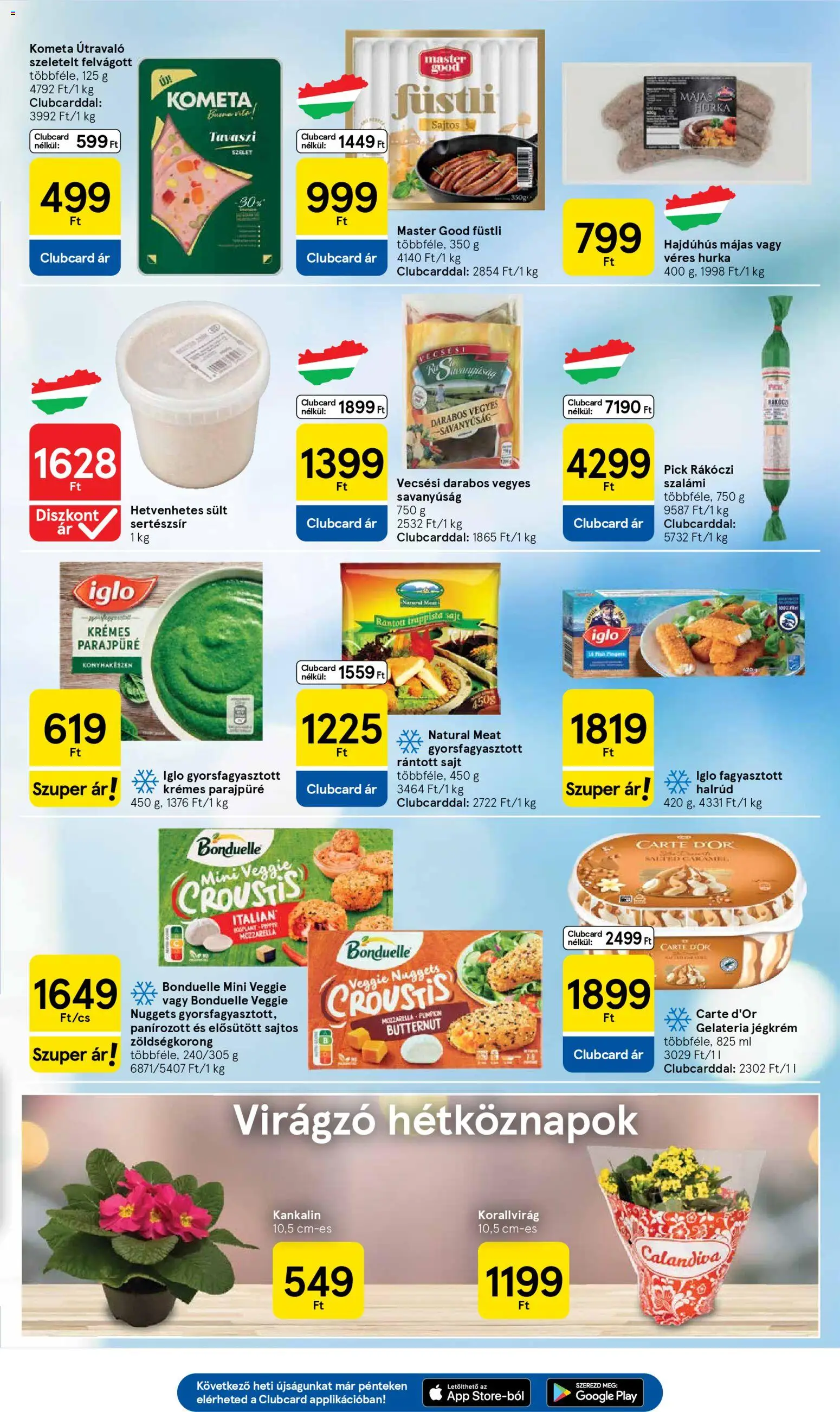 Tesco akciós ujság - amely érvényes a következő dátumtól: 29.01.2026 | Oldal: 3 | Termékek: Rántott sajt, Szalámi, Felvágott, Trappista sajt