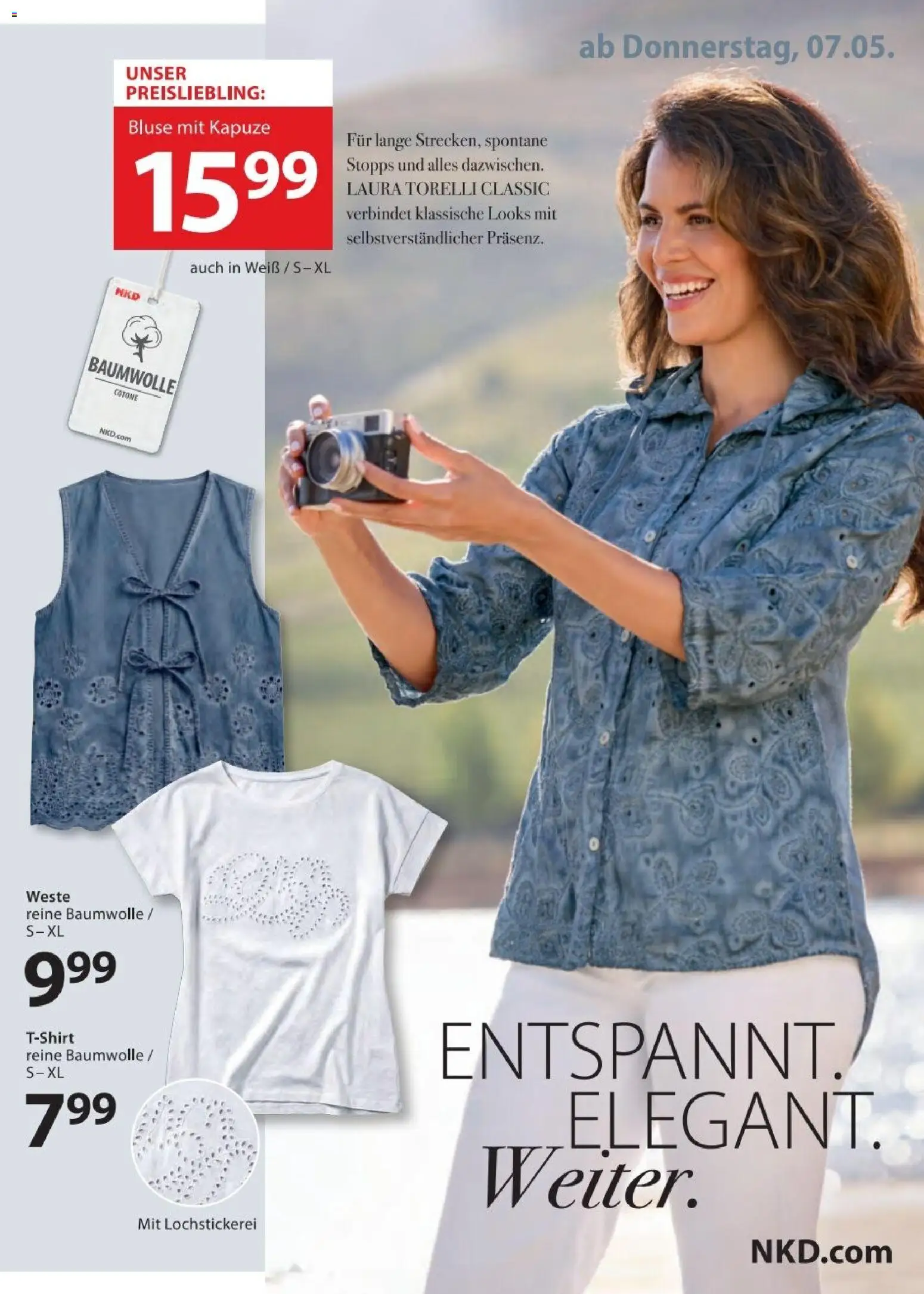 NKD Prospekt aktuell gültig ab 07.05.2026 | Seite: 3 | Produkte: Bluse, Weste