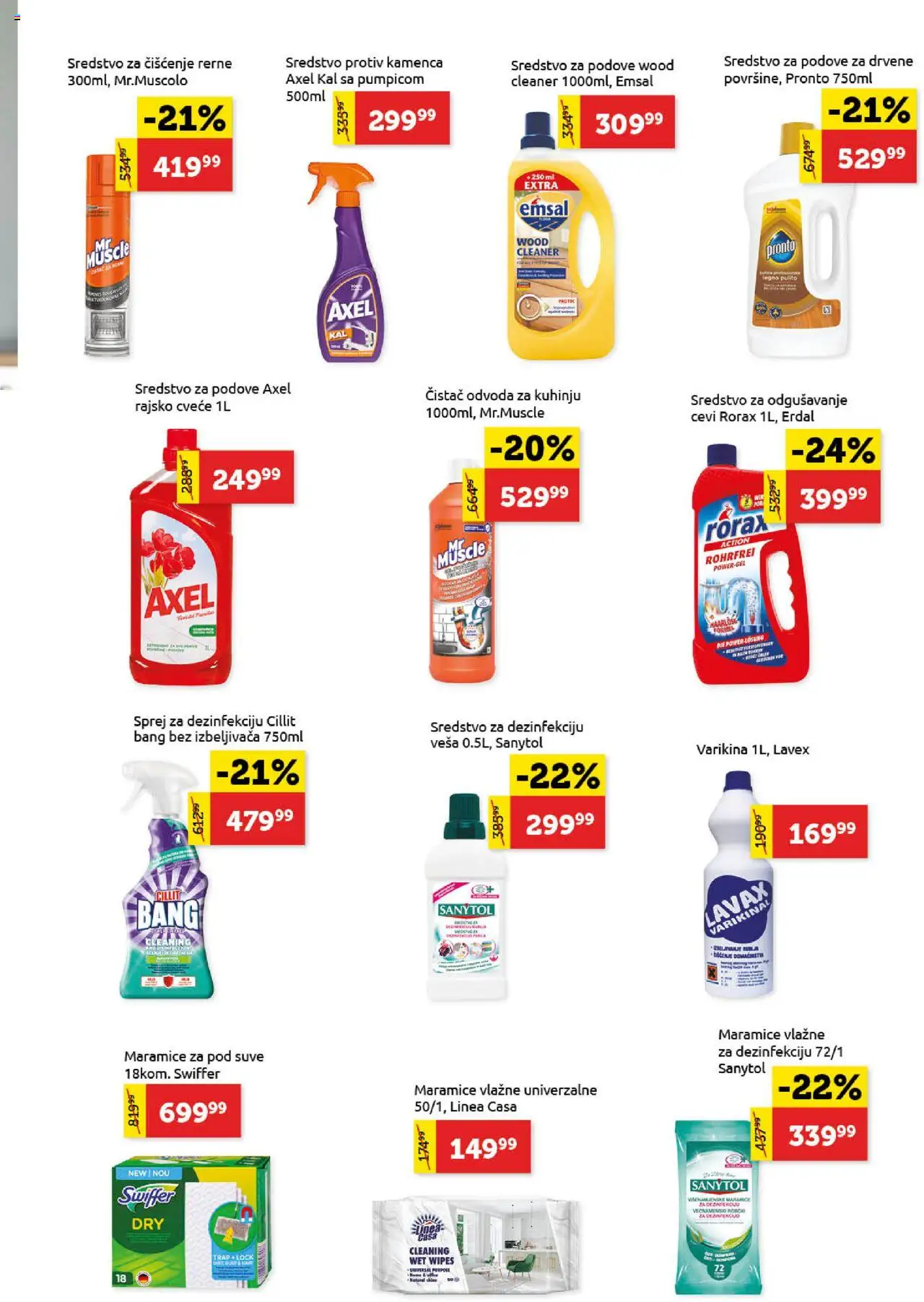 SuperVERO katalog - važi od 02.10.2025 | Strana: 27 | Proizvode: Cillit Bang, Pronto, Sanytol, Cvece