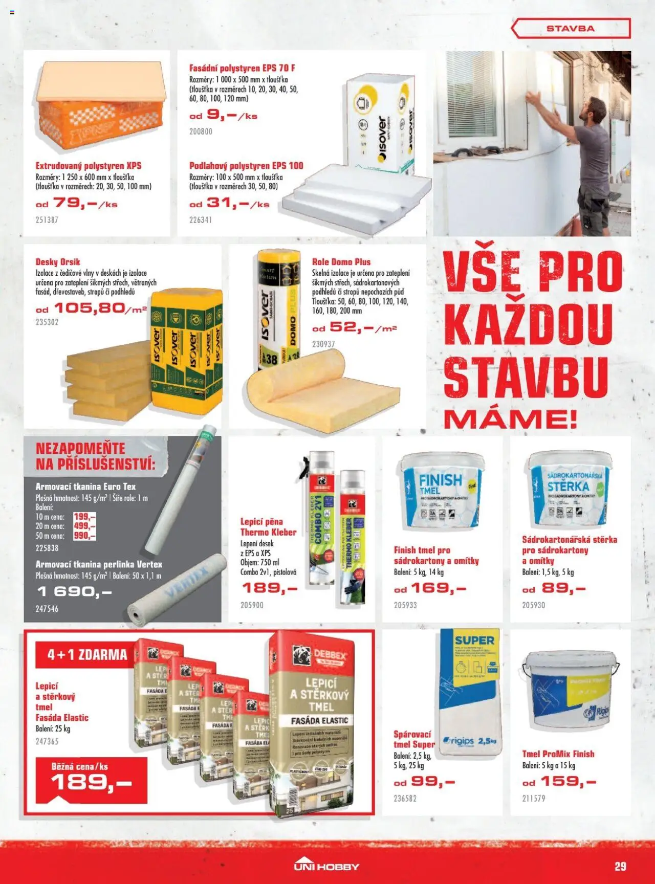 Uni Hobby leták od 28.08.2025 | Strana: 29 | Produkty: Finish, Desky