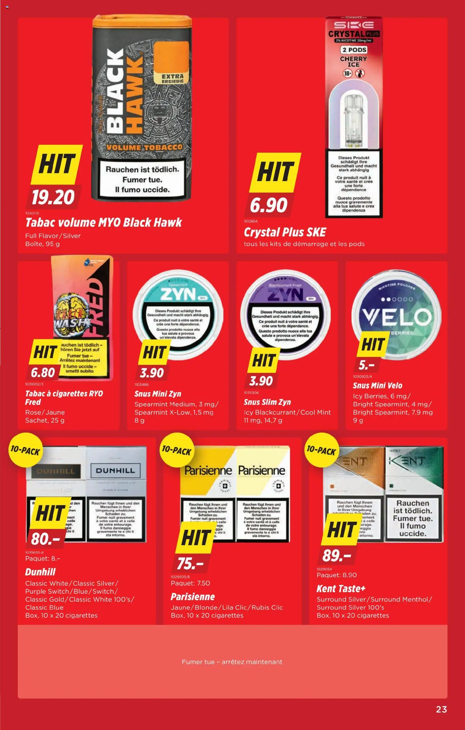 Denner Aktionen FR – gültig ab 06.01.2026 | Seite: 23