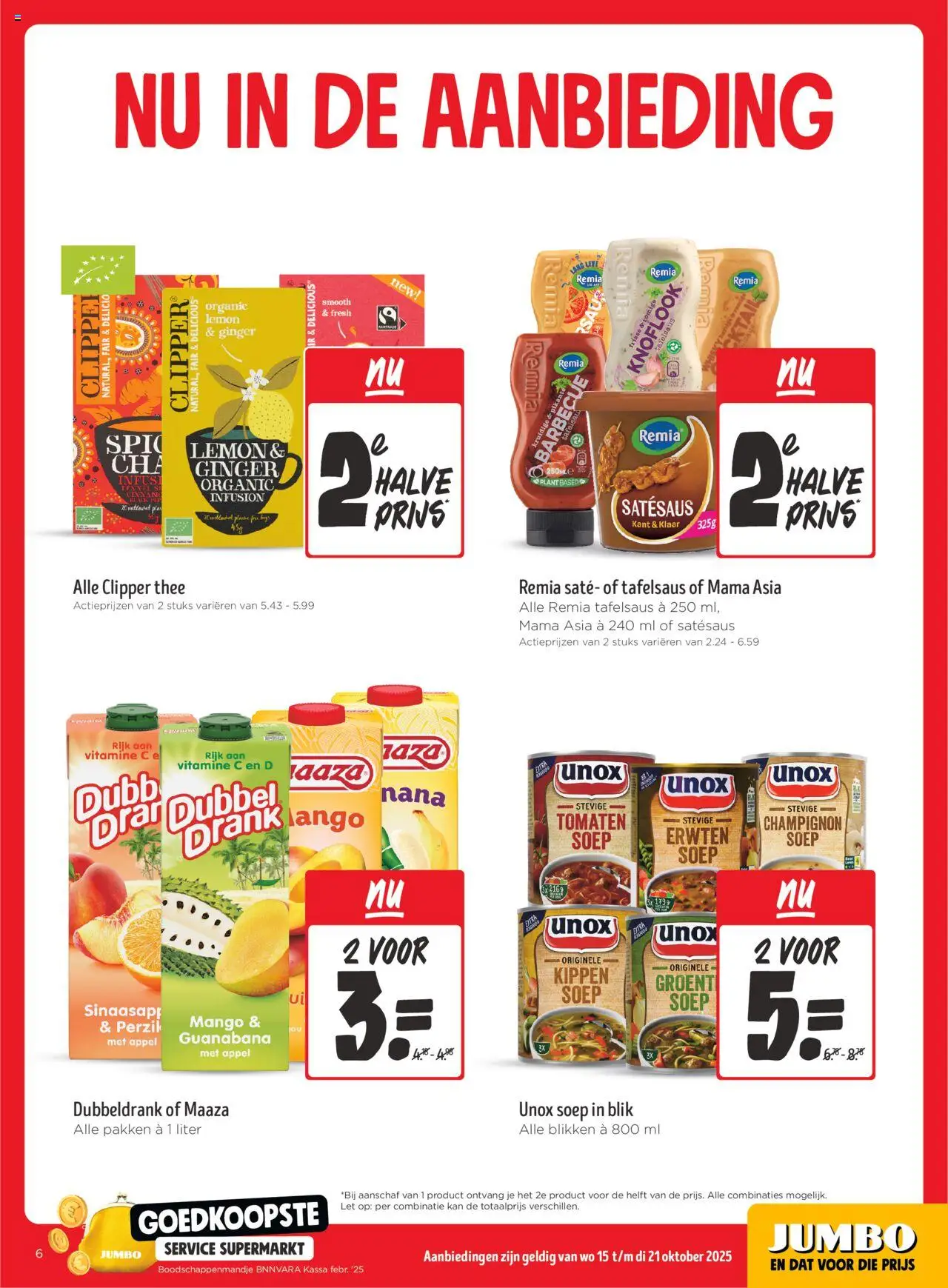{H1} | Pagina: 6 | Producten: Kan, Saus, Vitamine C, Mango
