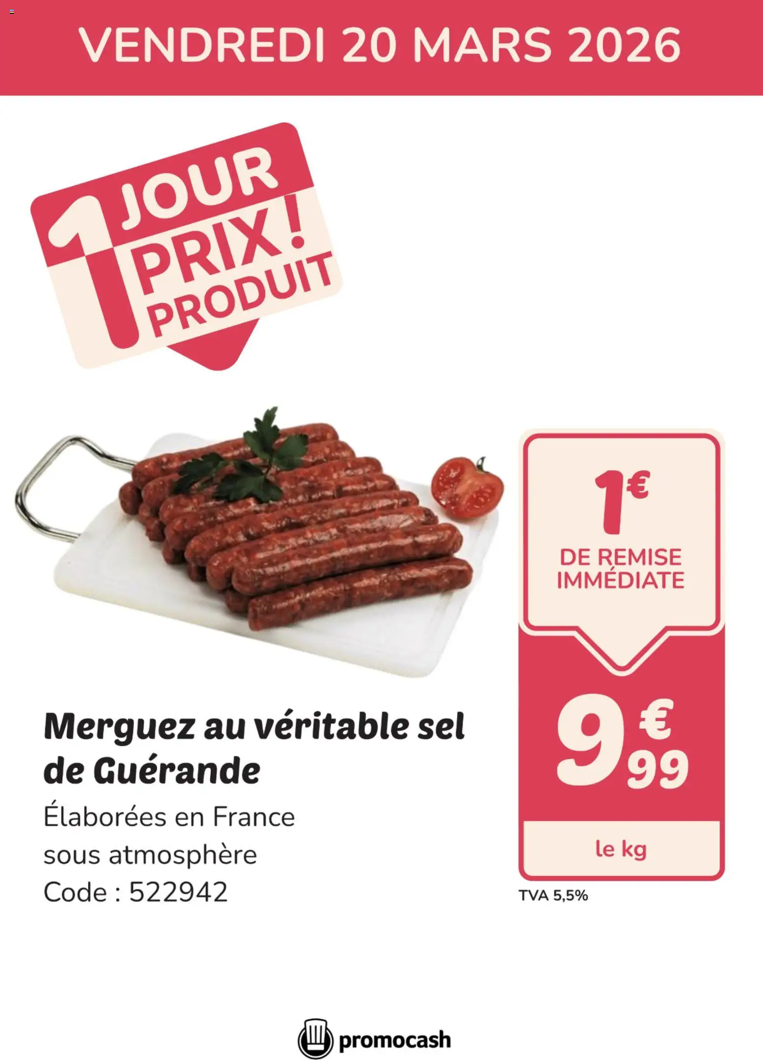 {H1} | Page: 1 | Produits: Merguez, Sel