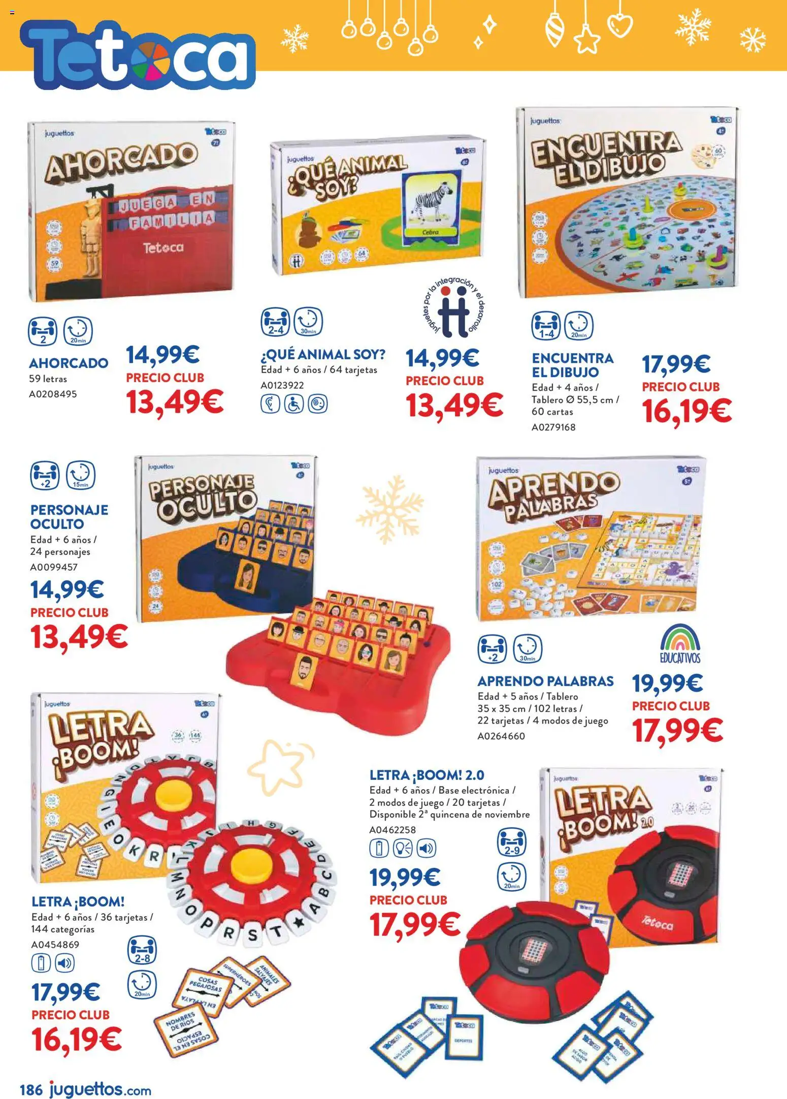 Juguettos catálogo Navidad │ válido desde el 27.10.2025 | Página: 186