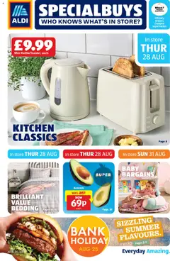 Preview of Aldi - Weekly offers UK Specialbuys valid from 28.08.2025