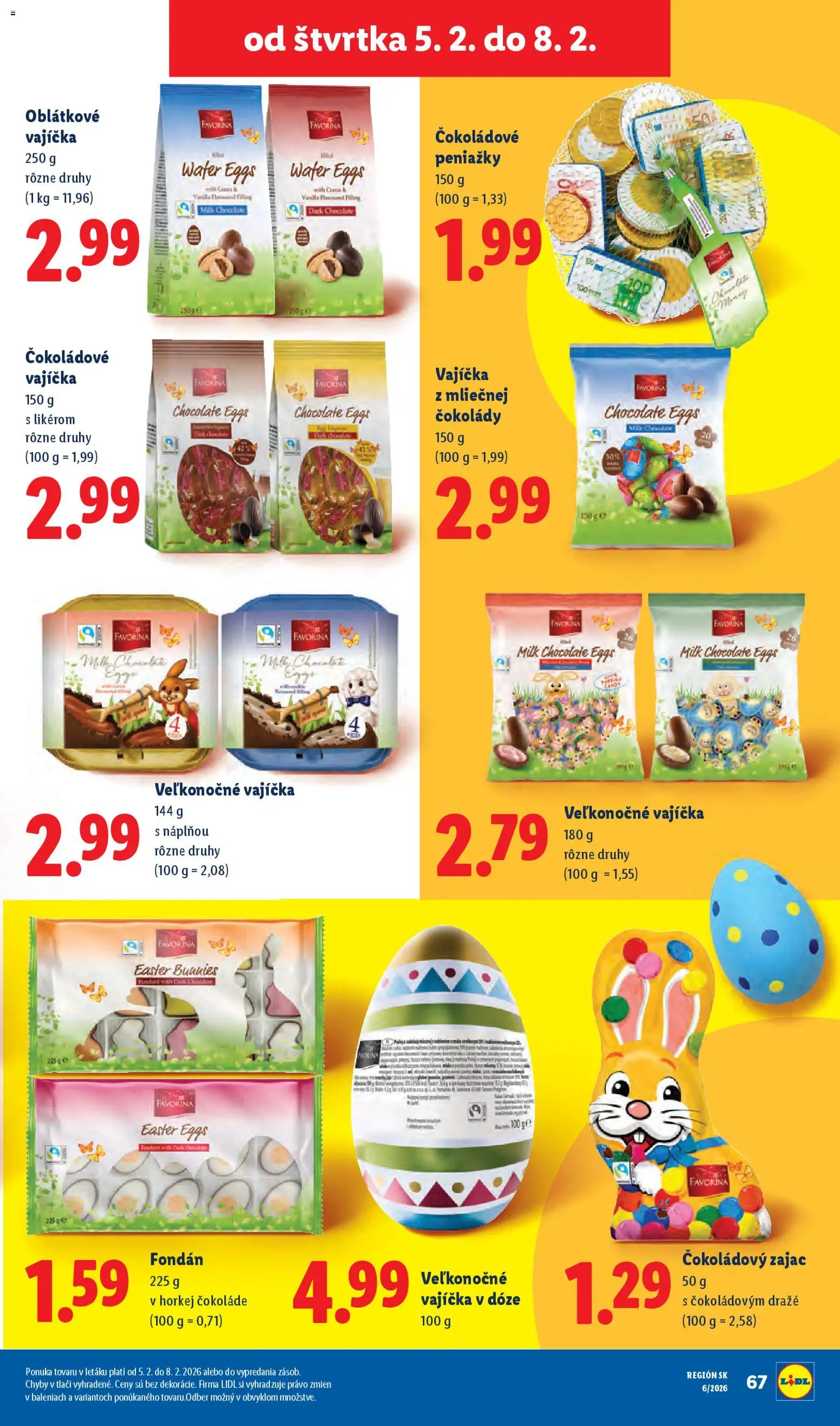 Nové Lidl akcie – leták je platný od 02.02.2026 | Strana: 67