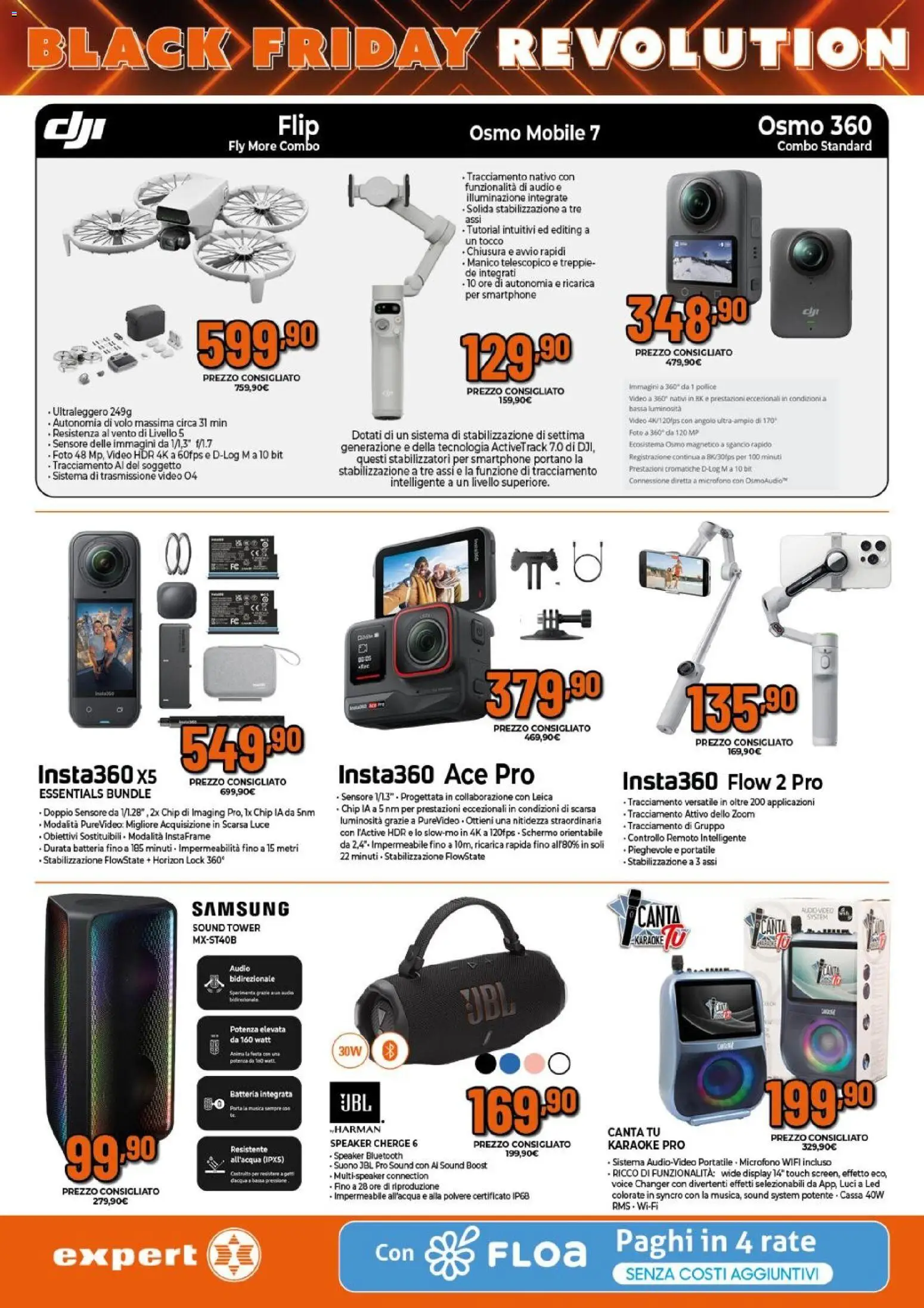 Volantino Expert del 24.11.2025 | Pagina: 16 | Prodotti: Video, Audio, Speaker, Batteria