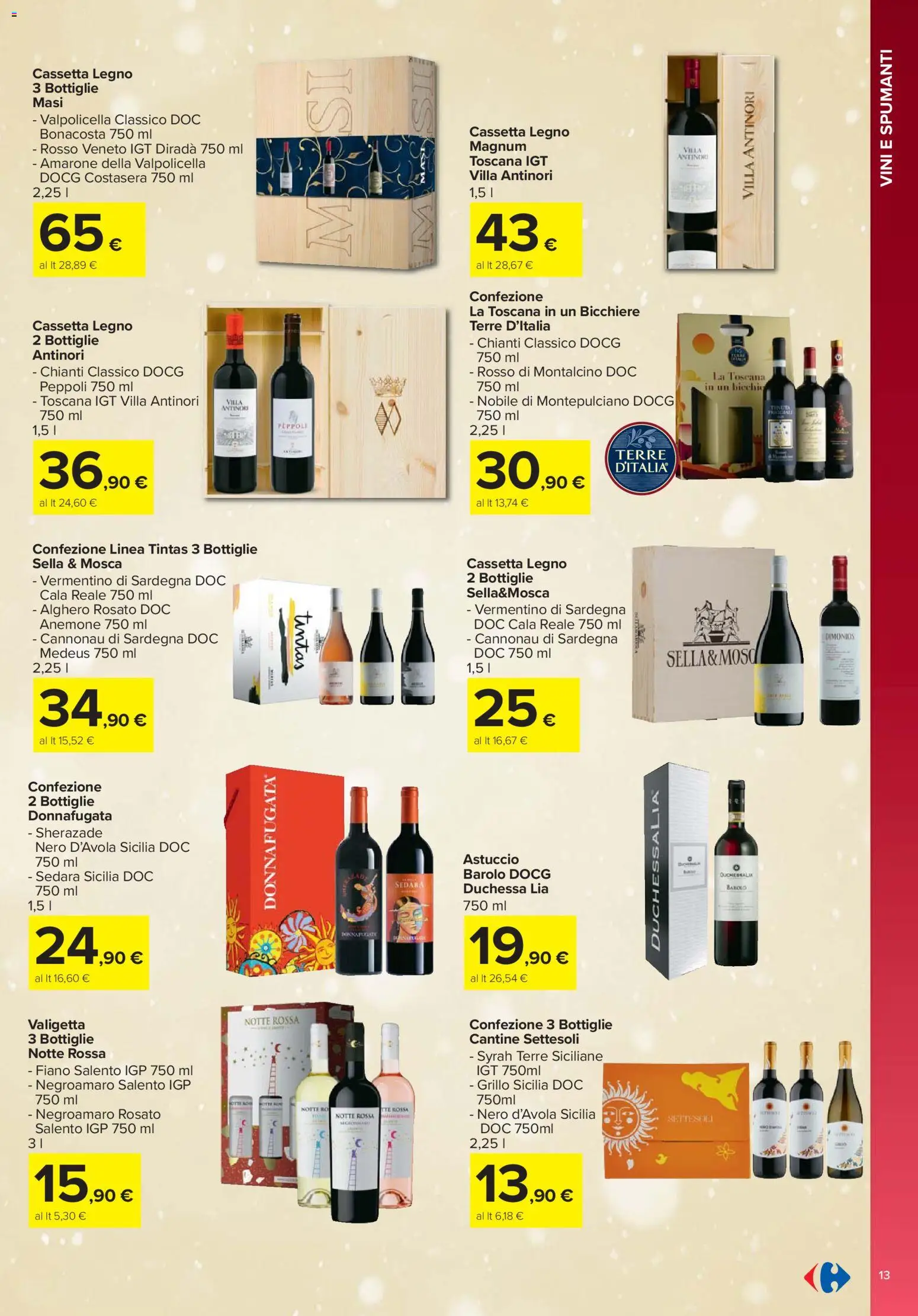 Volantino Carrefour del 13.11.2025 | Pagina: 13 | Prodotti: Astuccio, Valigetta