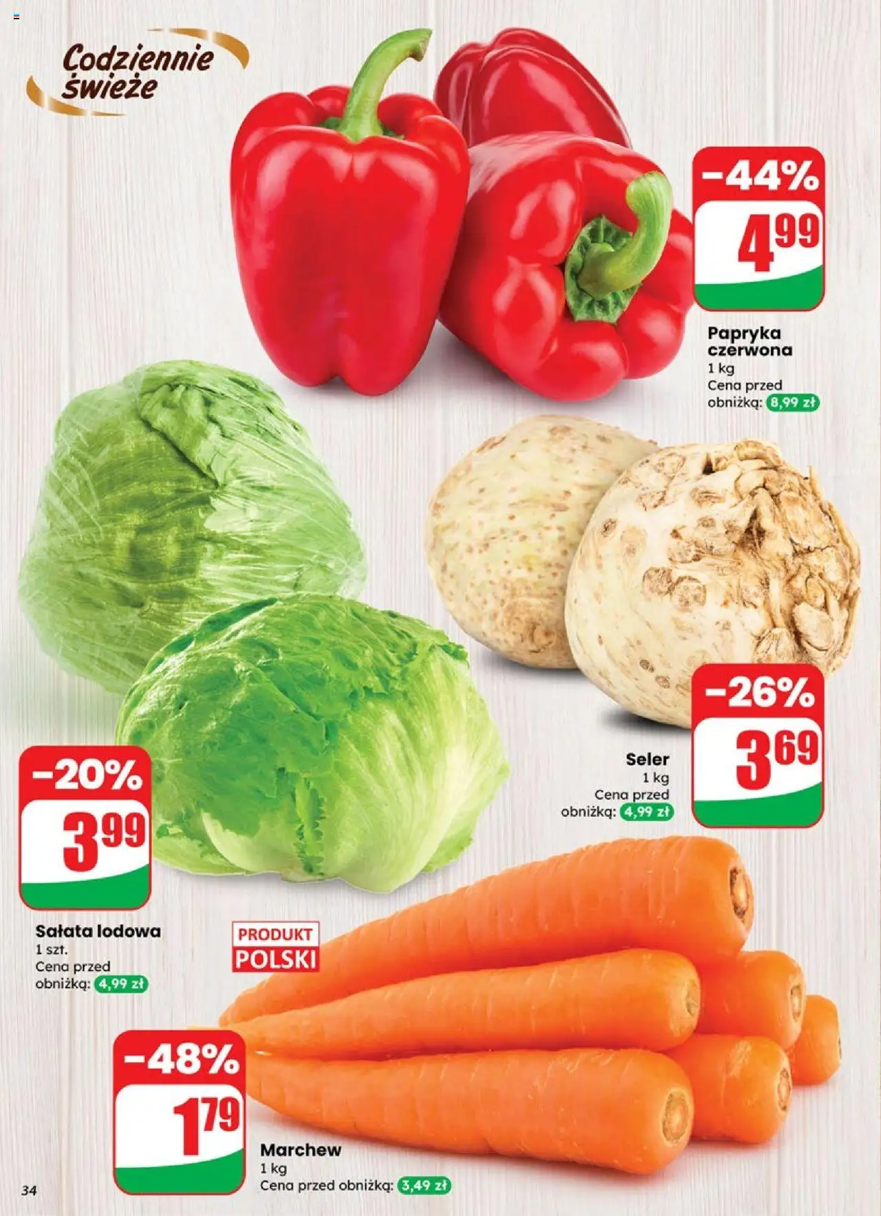 Dino Gazetka od 08.10.2025 | Strona: 34 | Produkty: Bell, Papryka, Papryka czerwona