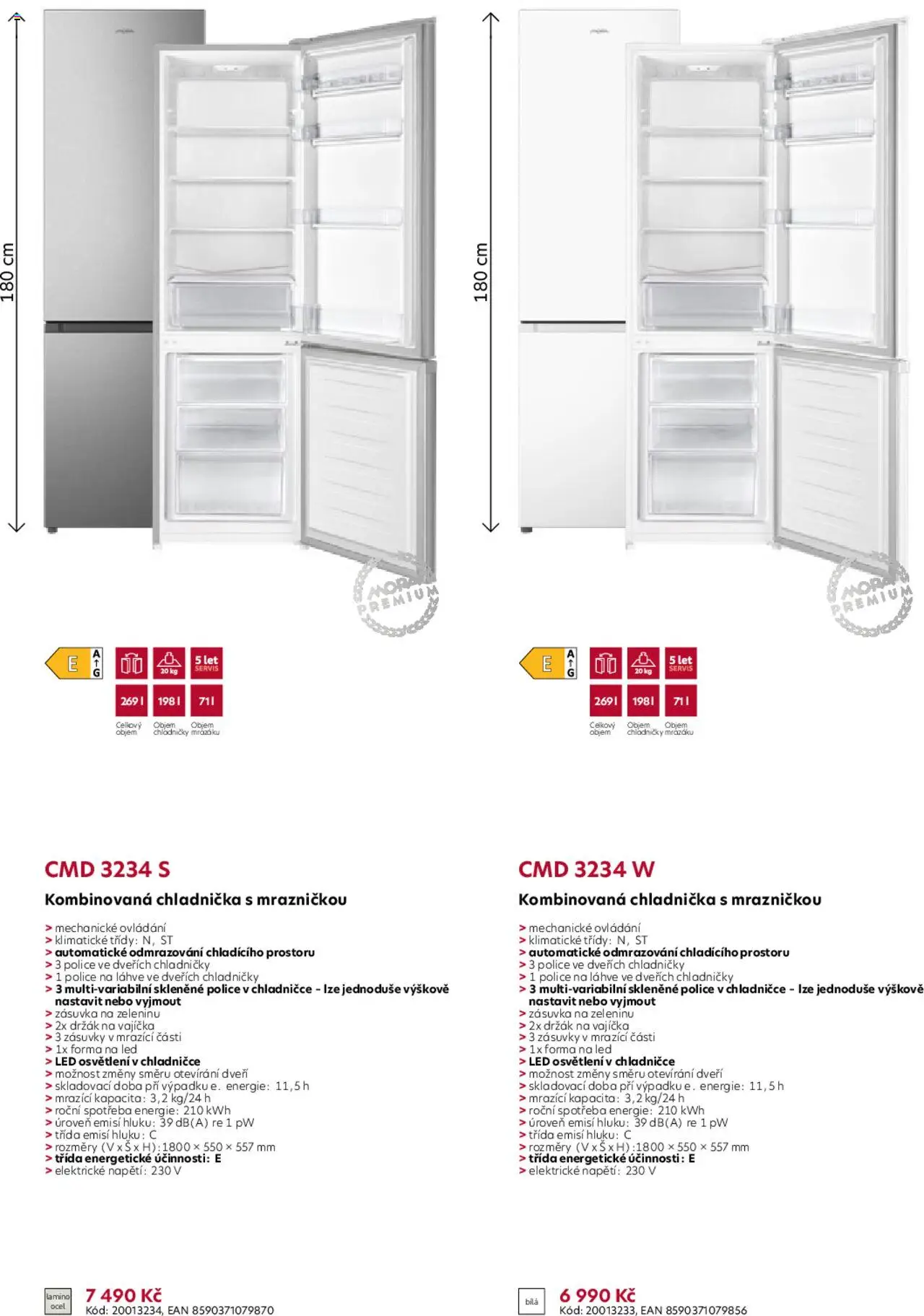 Möbelix leták - Mora od 03.03.2025 | Strana: 27 | Produkty: Forma na led, Chladnička, Zásuvka, LED
