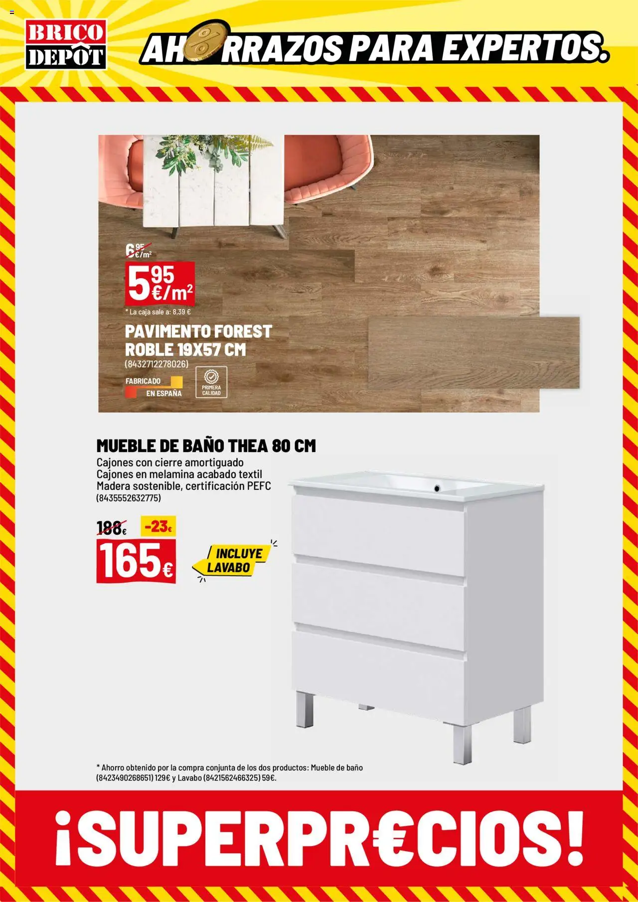 Brico Depôt folleto │ válido desde el 01.08.2025 | Página: 2 | Productos: Caja, Lavabo, Baño