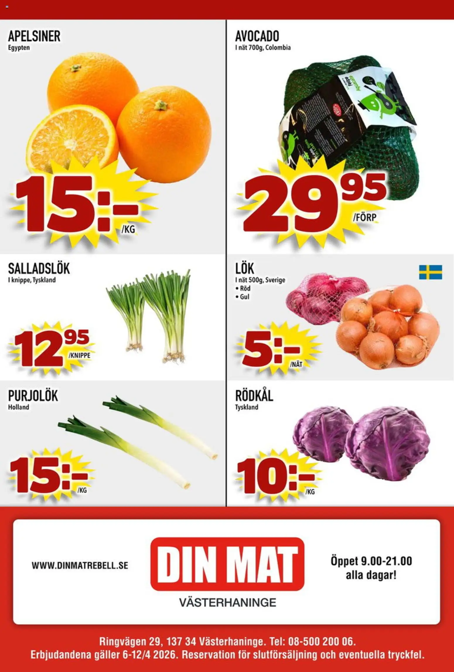 Din Mat reklamblad aktuell från 07.04.2026 | Sida: 8