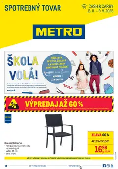 Metro Spotrebný tovar - náhľad platný od 13.08.2025