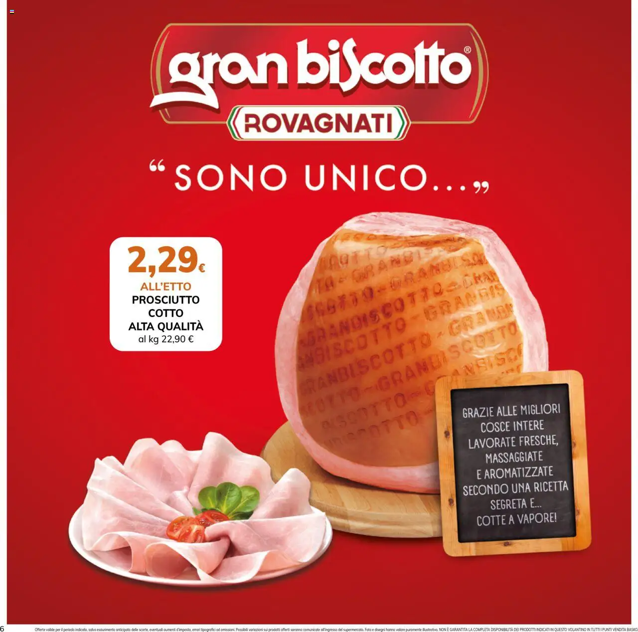 Volantino Basko del 12.08.2025 | Pagina: 6 | Prodotti: Prosciutto