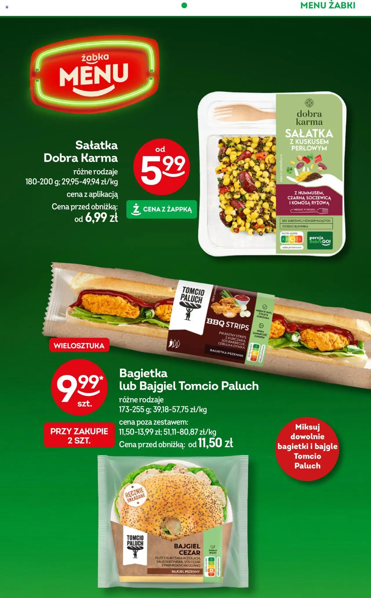 Żabka Gazetka od 21.05.2025 | Strona: 64 | Produkty: Kiełbasa, Cream cheese, Chleb, Chleb wieloziarnisty