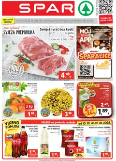 Katalog Spar - Pregled kataloga iz trgovine Spar, vrijedi od 08.10.2025