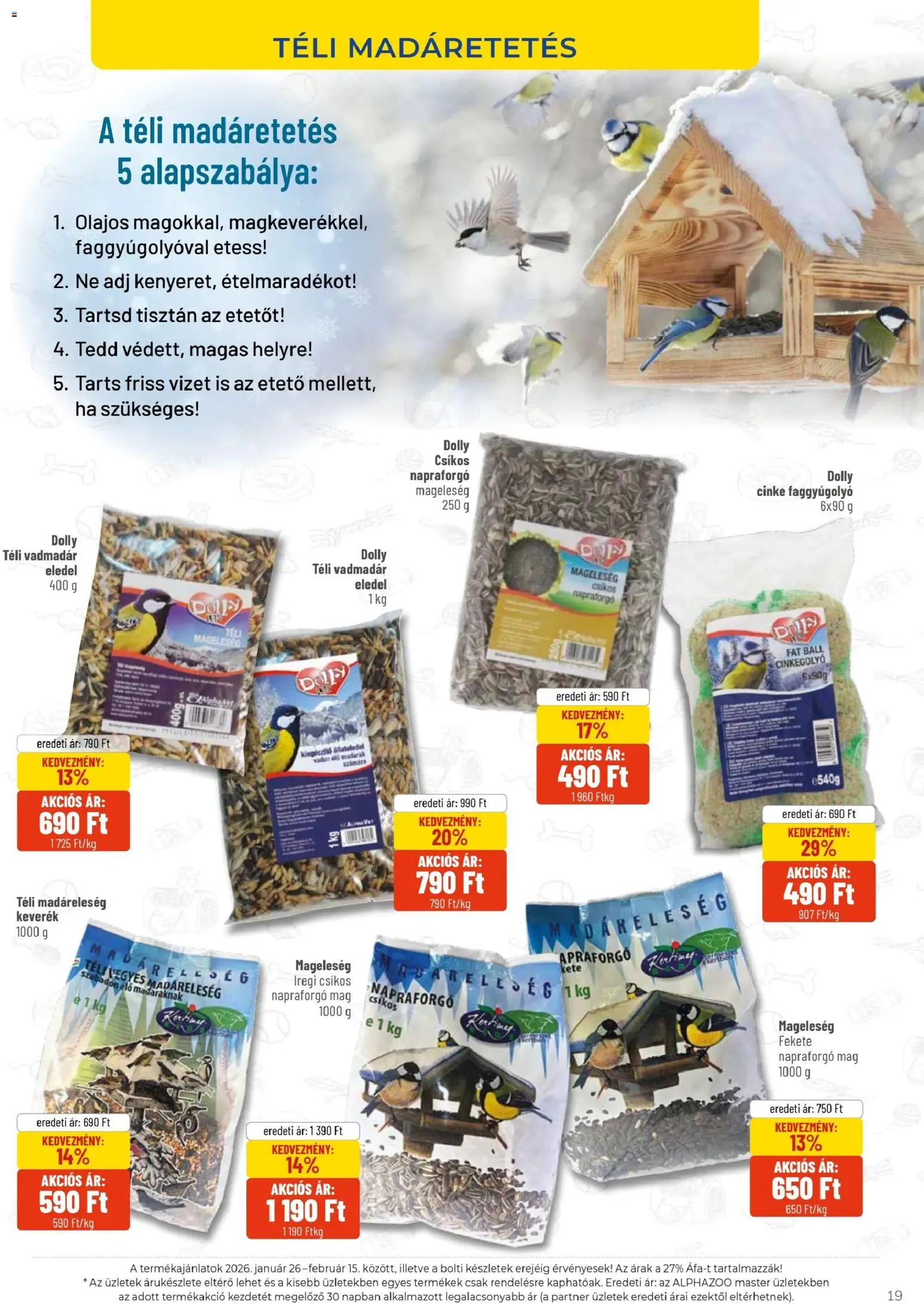 AlphaZoo akciós ujság - amely érvényes a következő dátumtól: 26.01.2026 | Oldal: 19