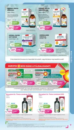 Kulcs Patika Akciós újság - amely érvényes a következő dátumtól: 01.01.2026 | Oldal: 7 | Termékek: Italpor