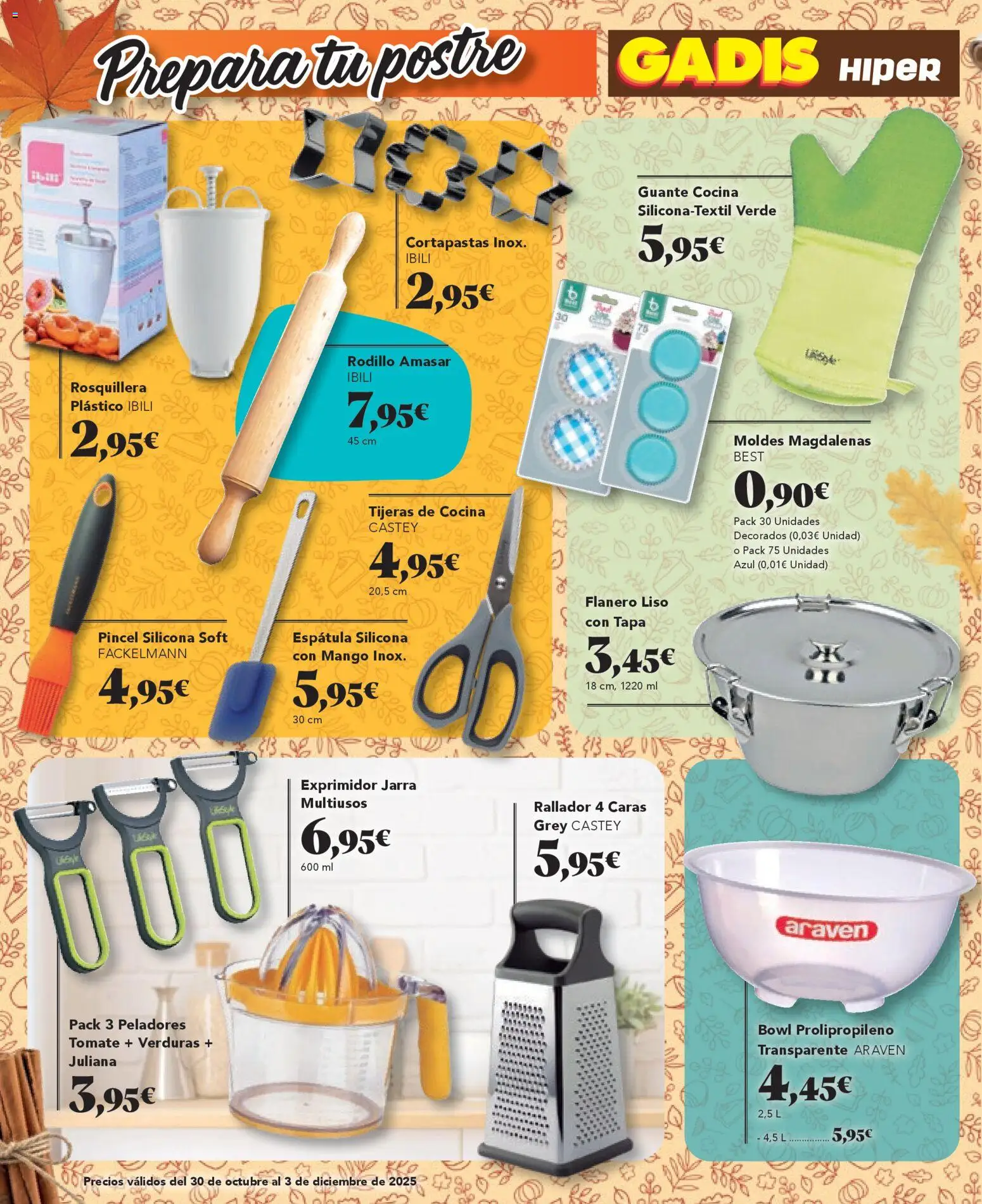 Gadis Hiper folleto │ válido desde el 30.10.2025 | Página: 2 | Productos: Magdalenas, Cocina, Ρούτερ, Exprimidor