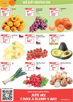 Globus leták od 23.07.2025 | Strana: 20 | Produkty: Ovoce, Rajčata, Ředkvičky, Hrozny