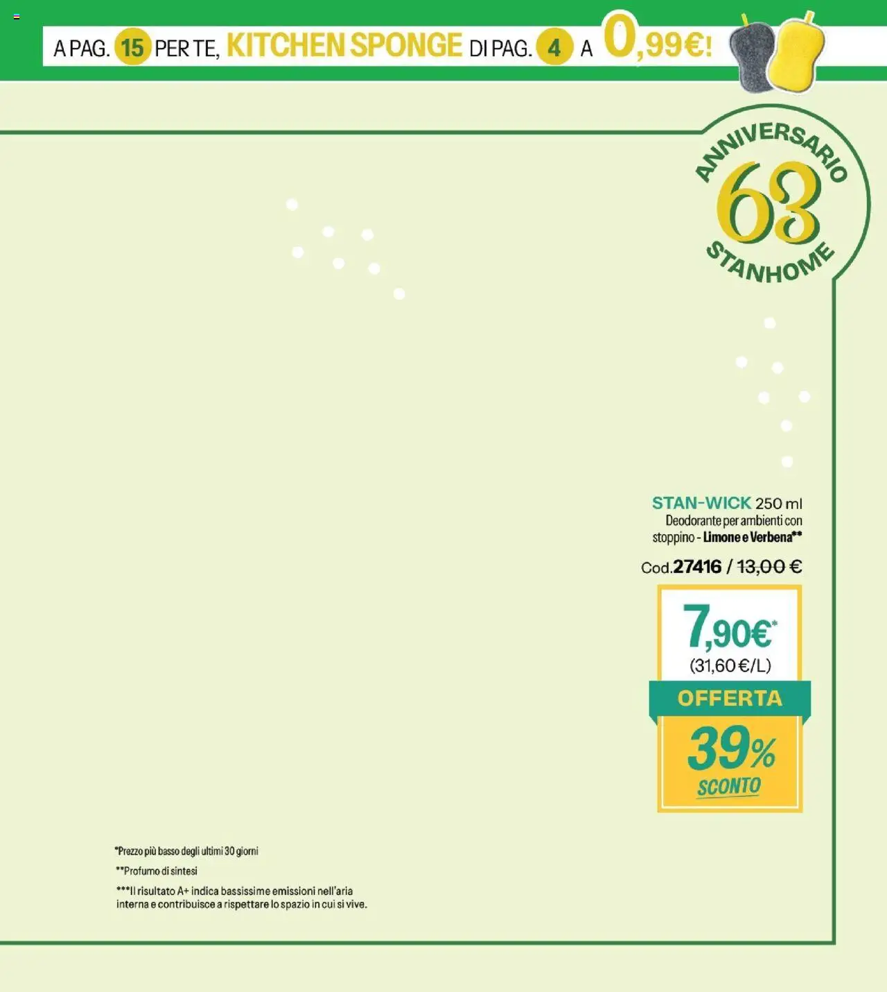 Volantino Stanhome del 30.09.2025 | Pagina: 17 | Prodotti: Deodorante, Limone, Profumo