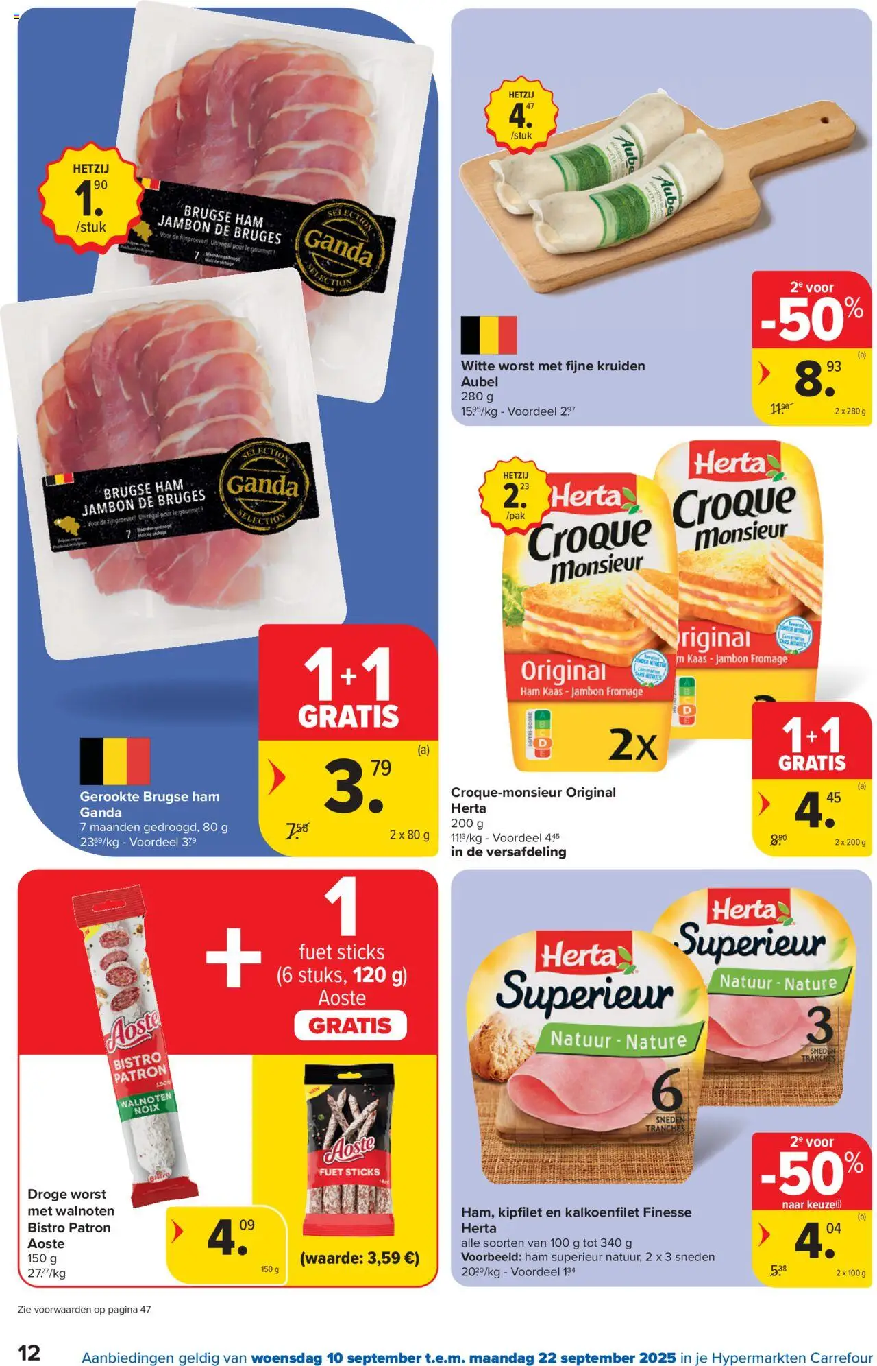  | Pagina: 12 | Producten: Ham, Worst, Kaas