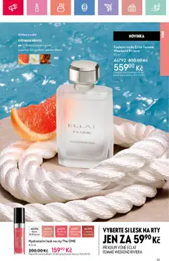 Hydratační lesk na rty The ONE, Hydratační lesk na rty The ONE 4.5 ml od 06.07.2025 | Strana: 59 | Produkty: Voda, Toaletní voda, Lesk na rty