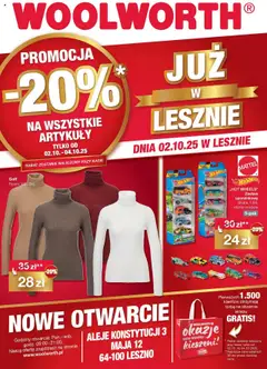 Pogląd oferty "Woolworth Gazetka - Już w Lesznie" - ważna od 02.10.2025