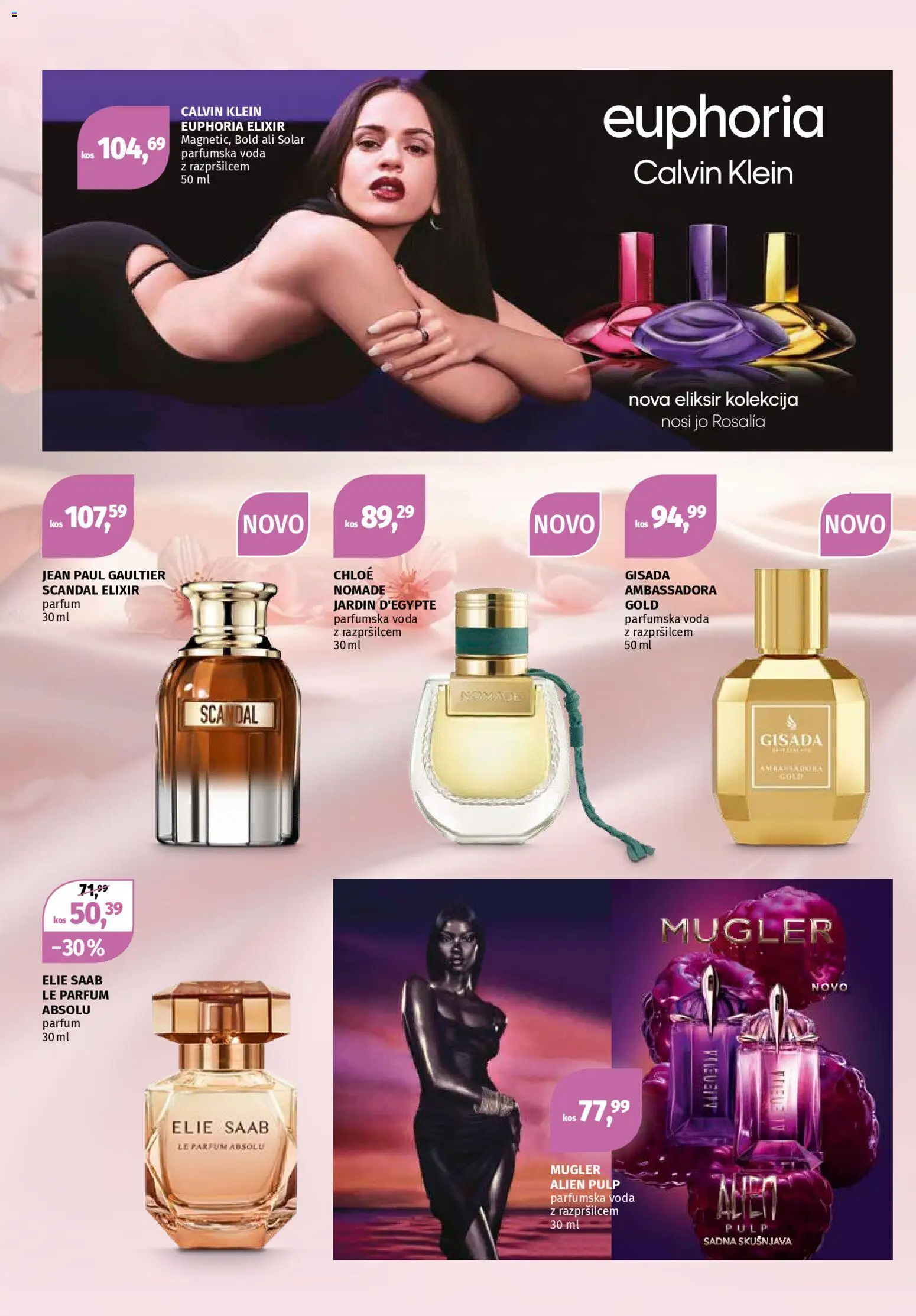 Novi Müller katalog ponudbe – veljaven od 02.03.2026 | Stran: 2 | Izdelki: Kos, Parfum, Voda, Parfumska voda