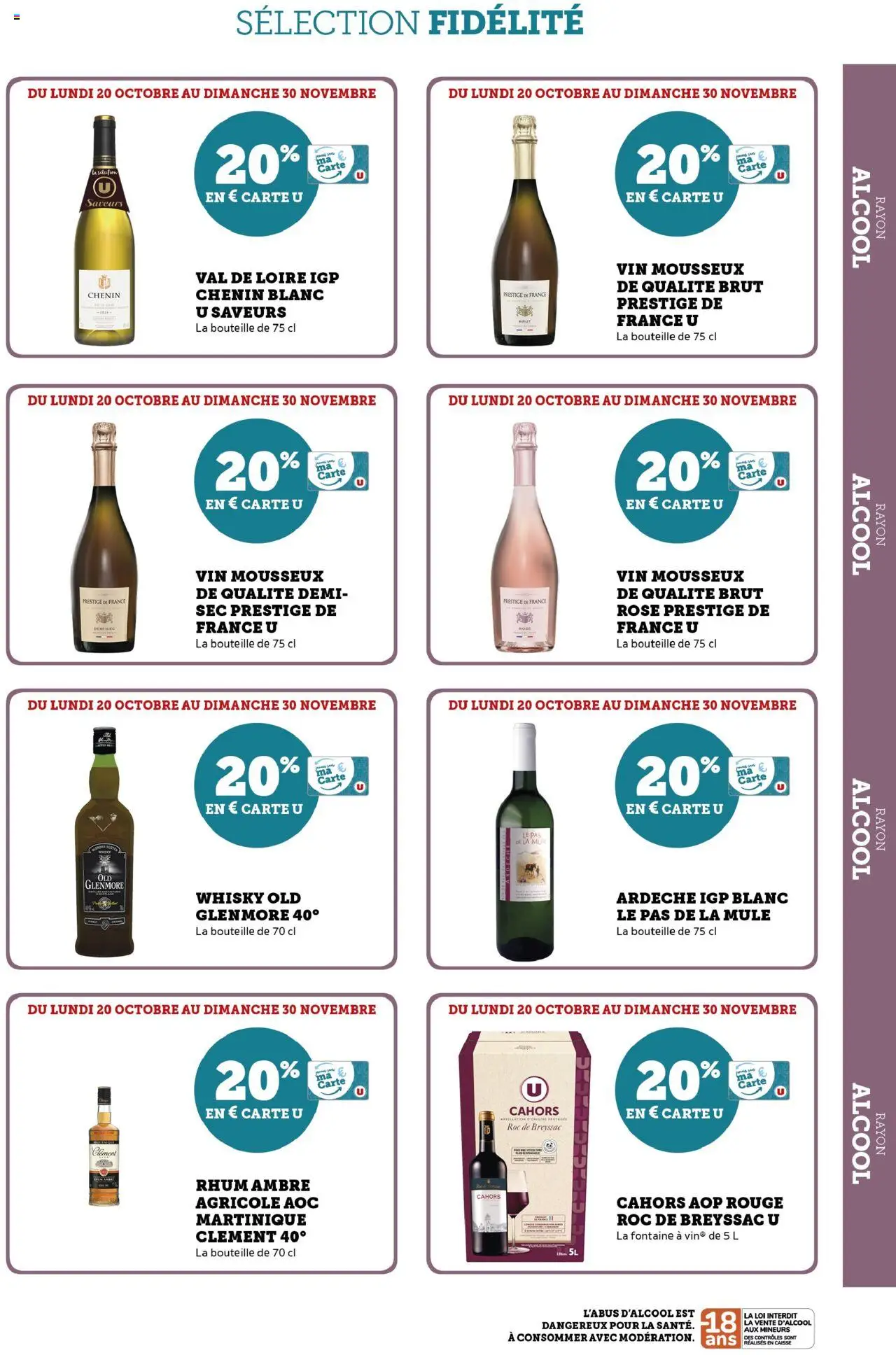 {H1} | Page: 33 | Produits: Whisky, Vin mousseux, Rhum, Vin