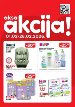 Aksa katalog - pregled Aksa kataloga - važi od 01.02.2026