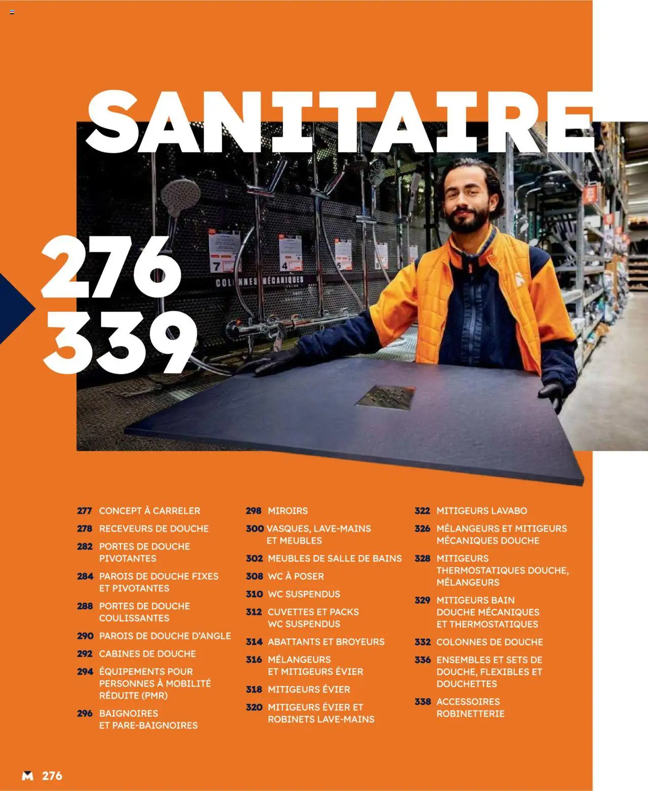  | Page: 276 | Produits: Lavabo, Portes, Douche