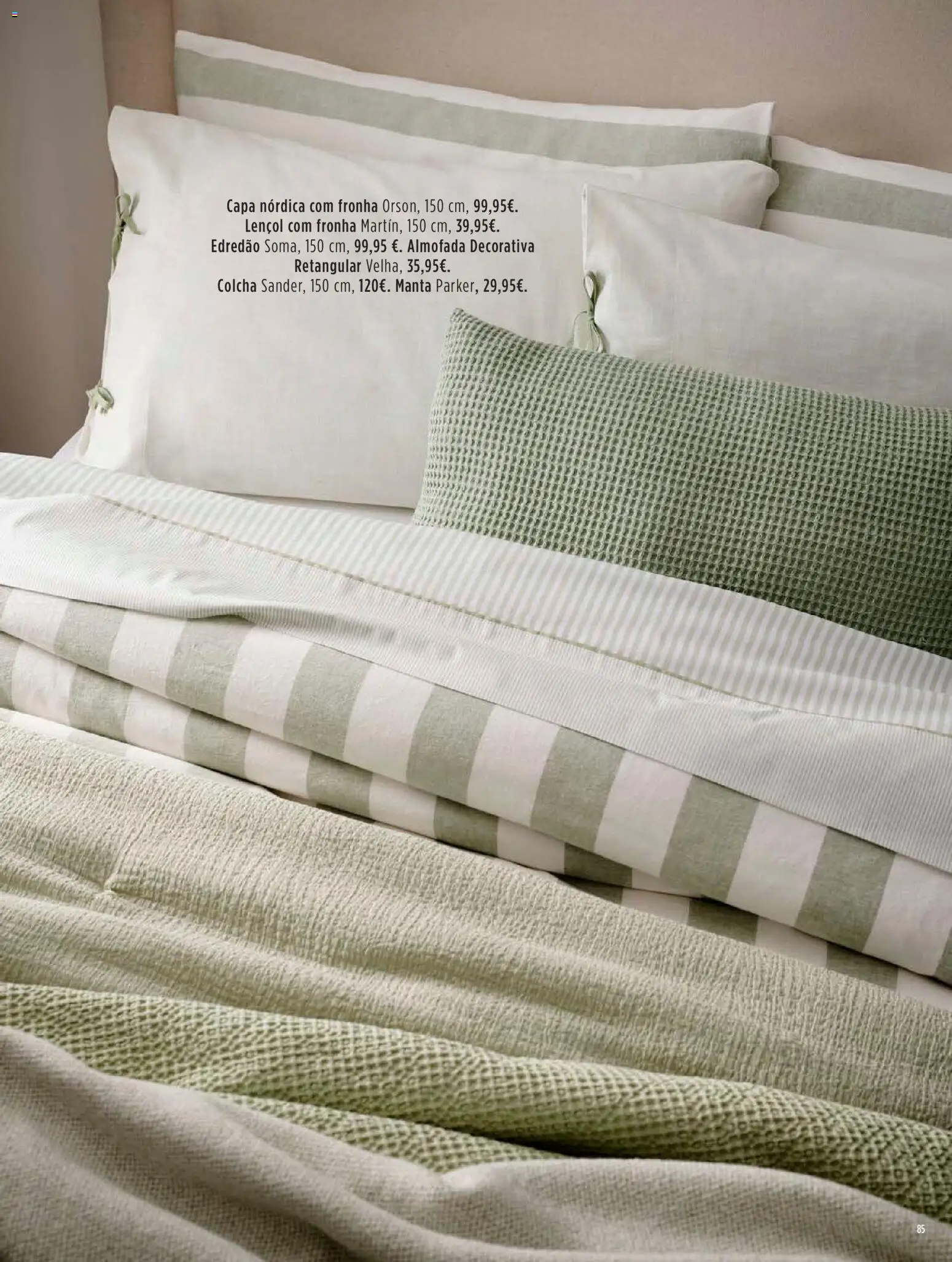 El Corte Ingles Decora │ válido de 23.10.2025 | Página: 85 | Produtos: Fronha, Lençol, Almofada, Colcha