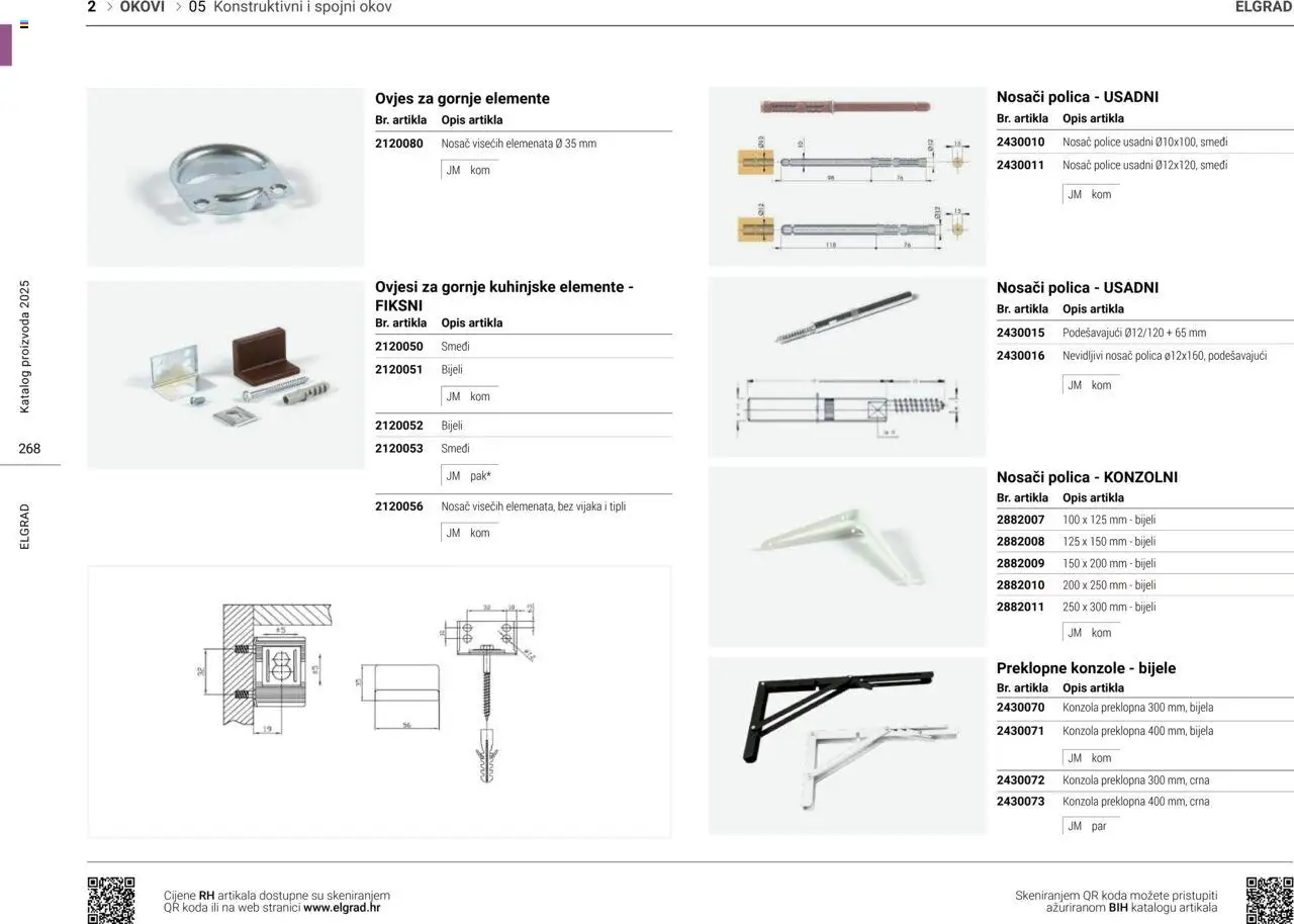 Elgrad katalog | vrijedi od 06.10.2025 | Stranica: 7 | Proizvodi: Polica