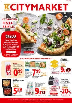 Katso K-Citymarket tarjoukset voimassa alkaen 21.07.2025