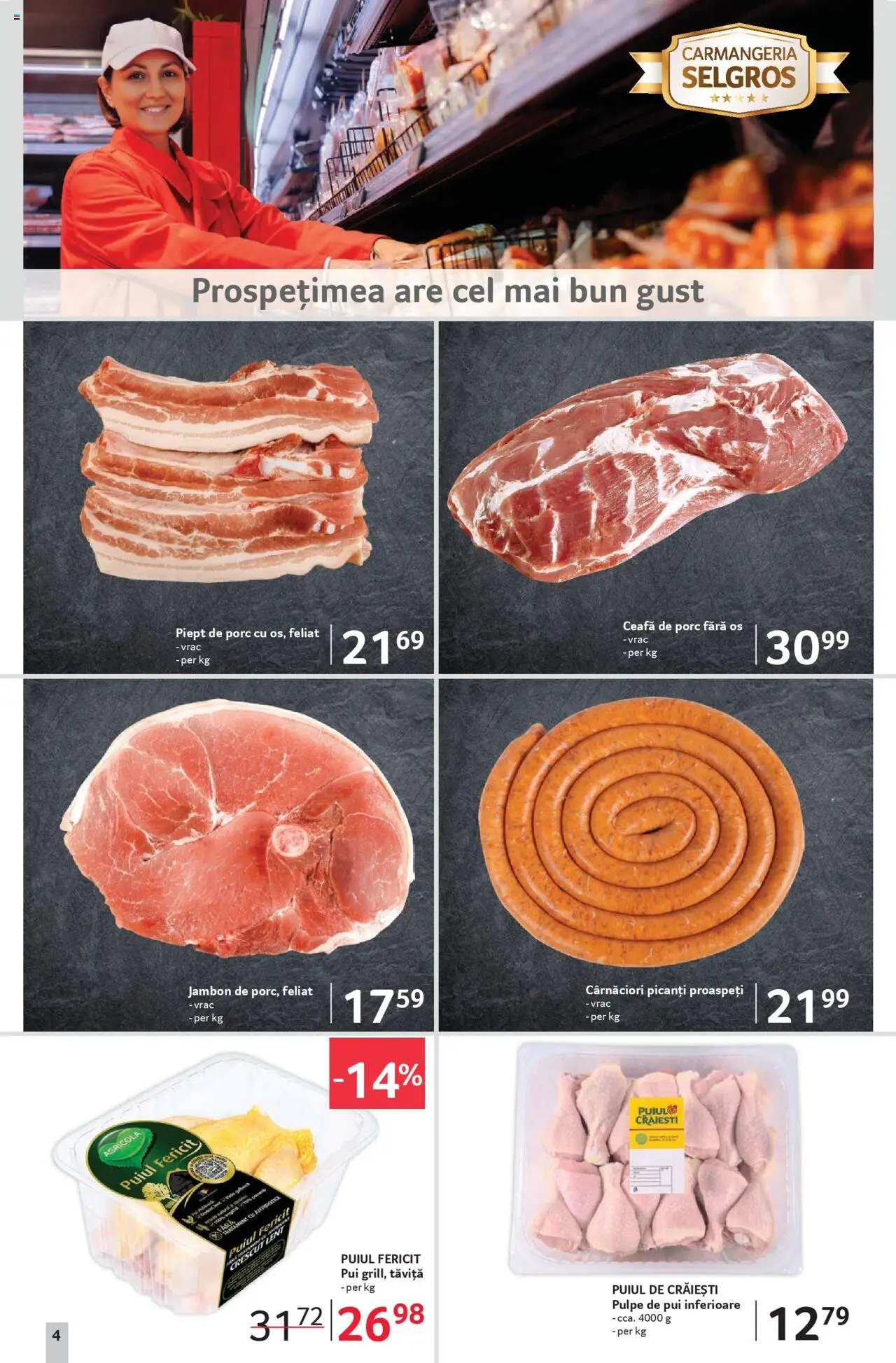 Noul catalog Selgros – valabil de la 19.09.2025 | Pagină: 4 | Produse: Keçeli kalem, Hacıyatmaz Kedi Oyuncağı
