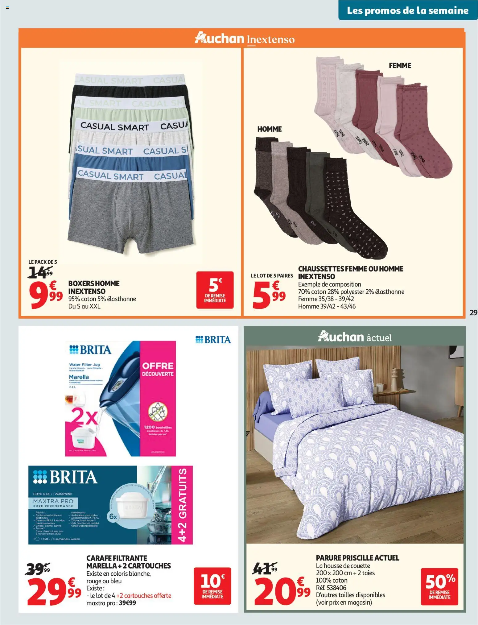 {H1} | Pagina: 29 | Producten: Boxers, La