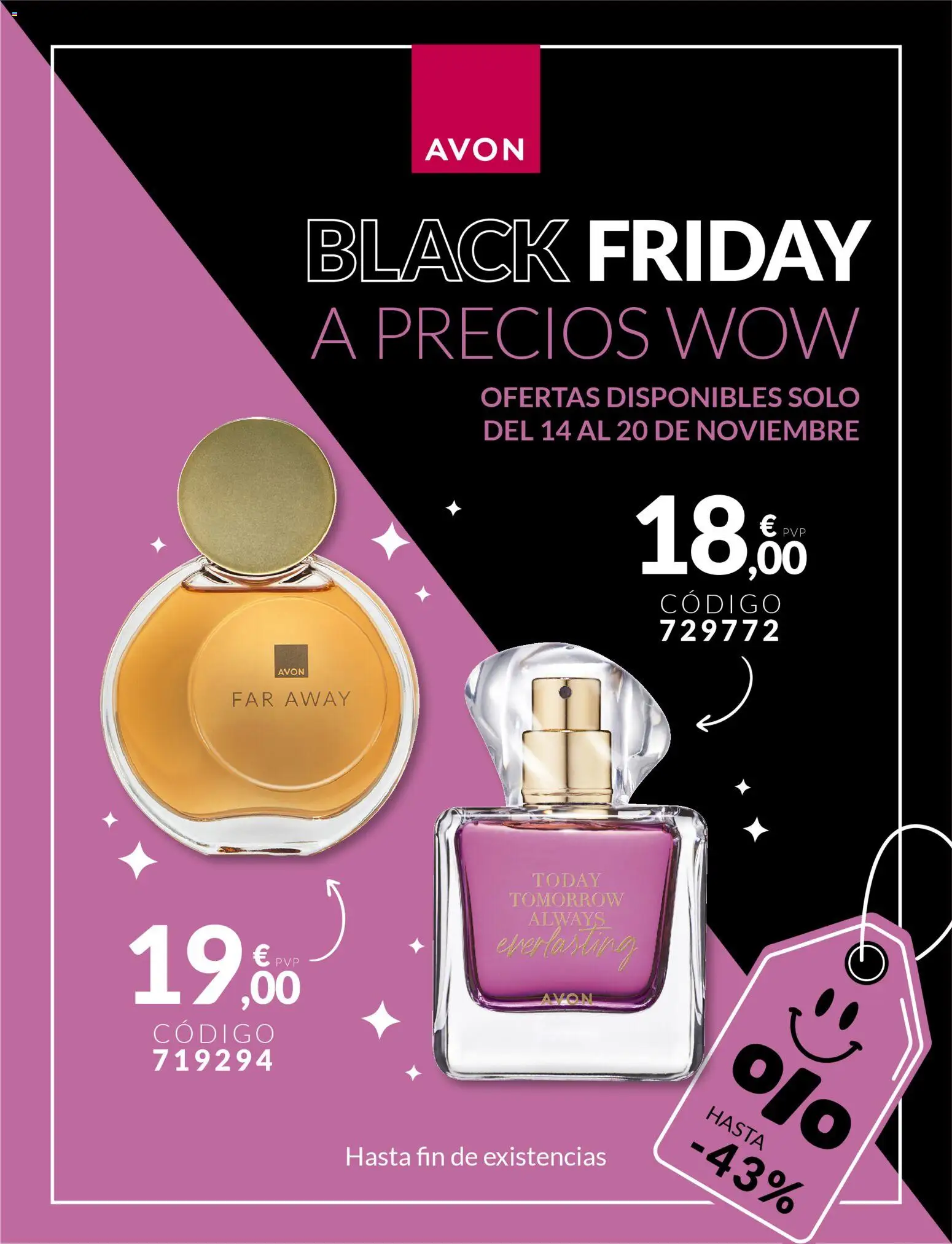 Avon - Black Friday │ válido desde el 14.11.2025 | Página: 1 | Productos: Perfume