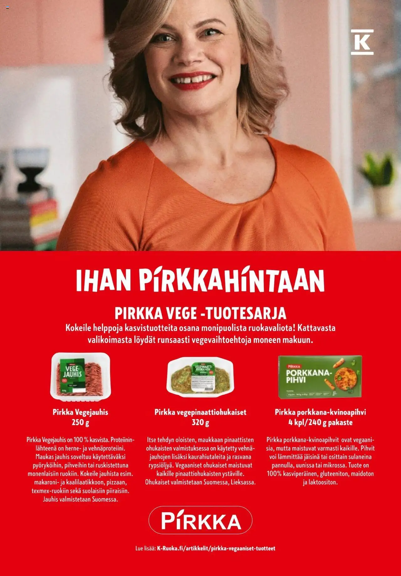 K-Market - K-Ruoka – voimassa 01.10.2025 alkaen | Sivu: 27 | Tuotteet: Voi, Pihvi, Porkkana