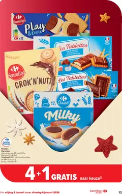 Carrefour market folder week 1 - Voorbeeld van een folder van Carrefour market, geldig van 02.01.2026 | Pagina: 13 | Producten: Koekjes, Tarwe