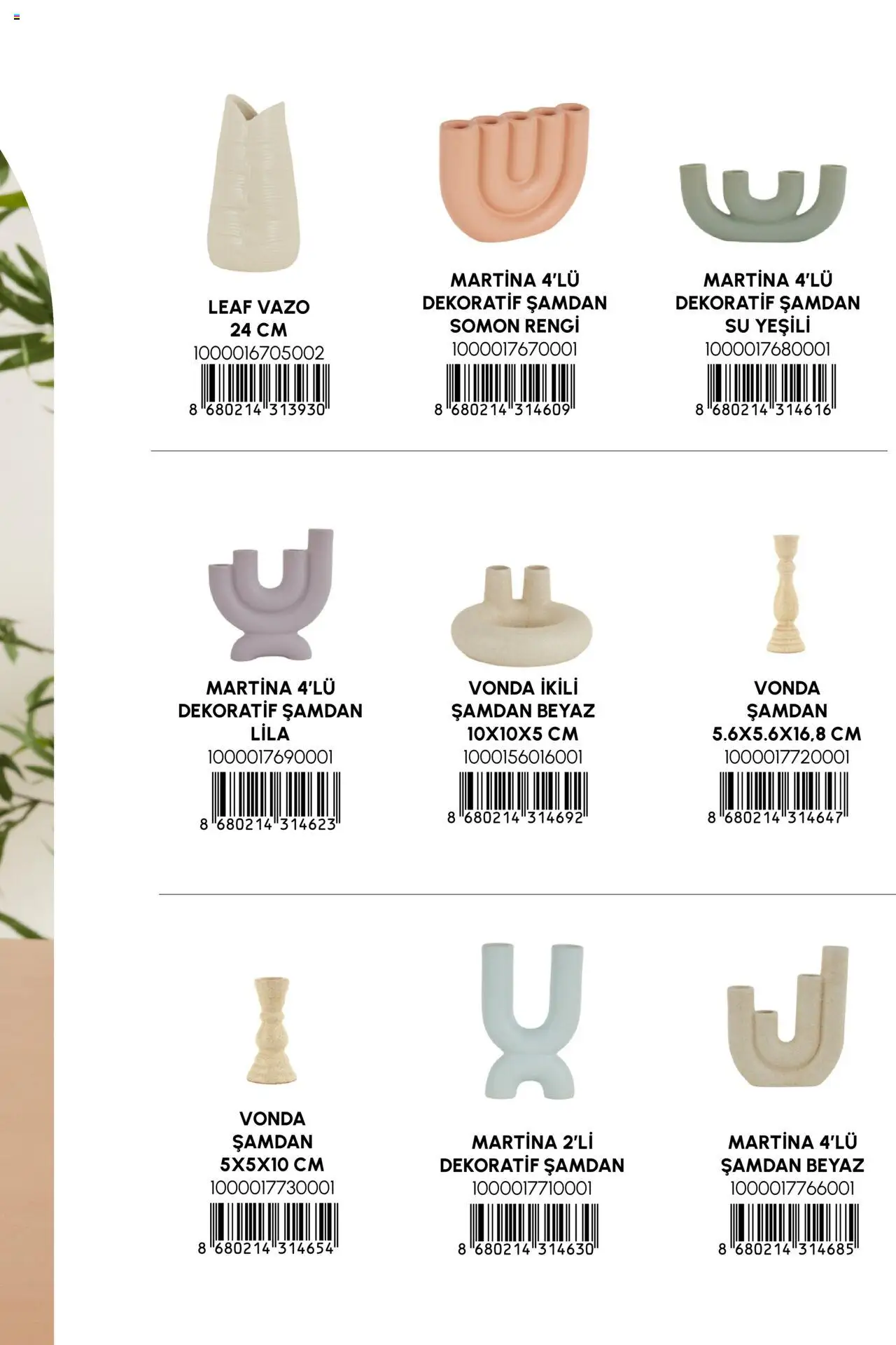 Karaca Home Katalog - 01.09.2025 tarihinden itibaren geçerlidir | Sayfa: 29 | Ürünler: Vazo, Su, Somon