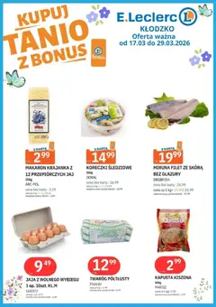 Pogląd oferty "E.Leclerc gazetka - Kłodzko tanio" - ważna od 17.03.2026
