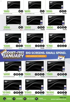 Fair Price specials catalogue – valid from 01.01.2026 | Page: 5 | Products: Television